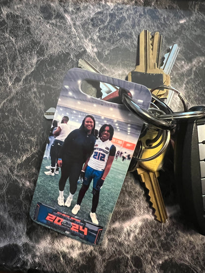 Double sided Key Tag